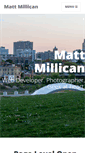 Mobile Screenshot of mattmillican.com